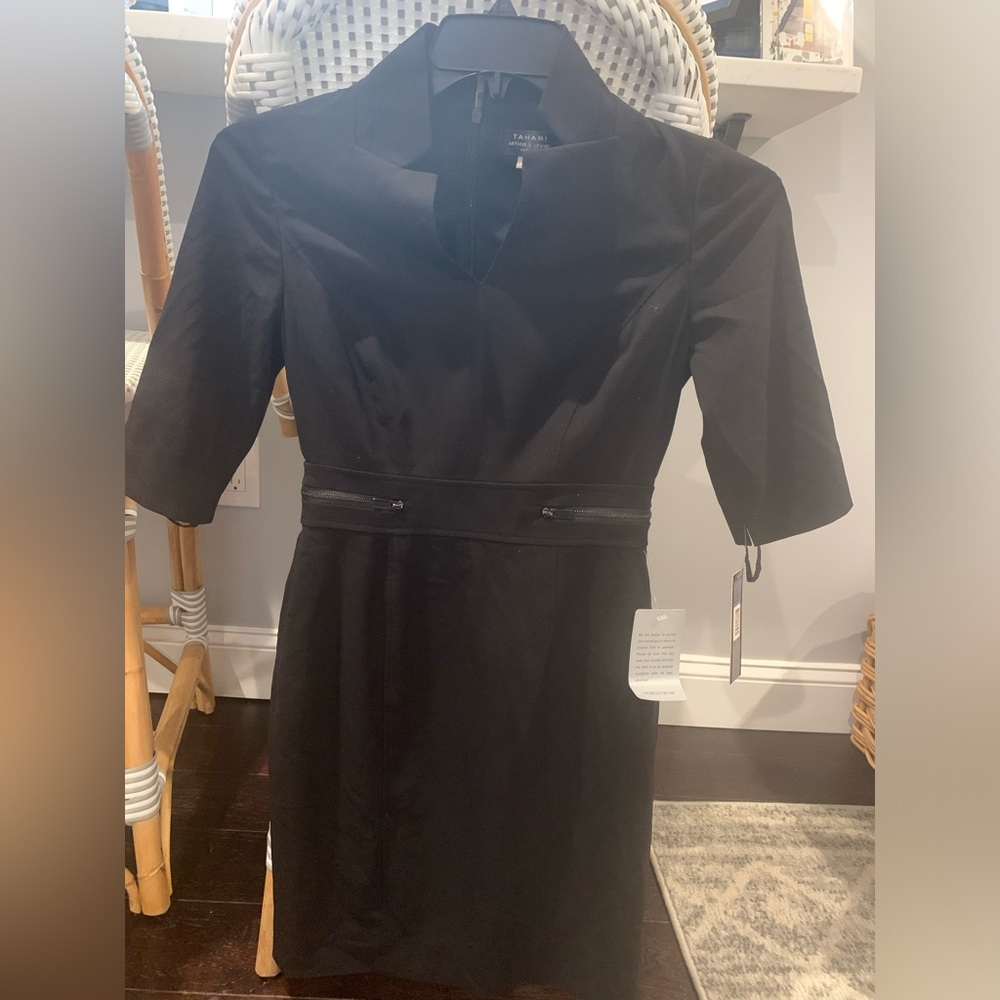 Tahari new black dress